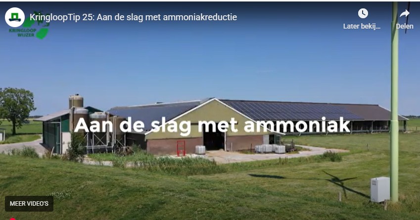 KringloopTip: Video: Aan de slag met ammoniakreductie